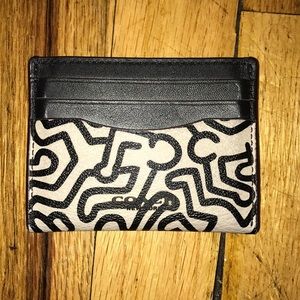 Coach x Kieth Haring Limited Edition Card Case
